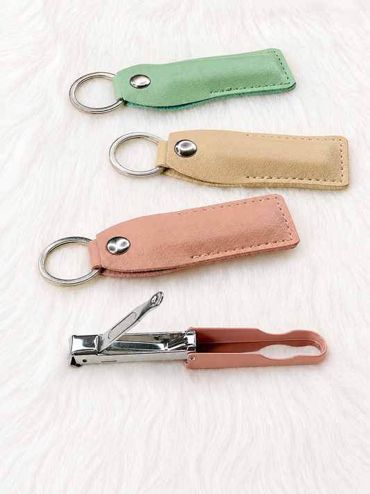Foldable Nail Clipper with Pouch