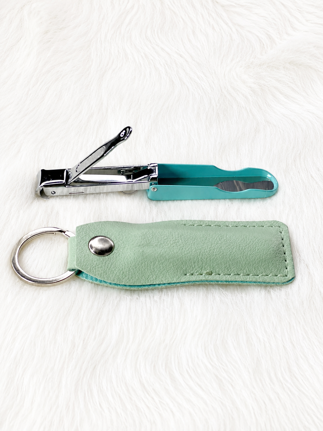 Foldable Nail Clipper with Pouch